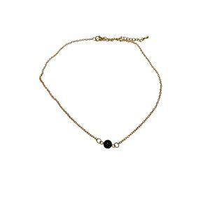 Beautiful Gold and Black Necklace. Fashion Jewelry. Brand New